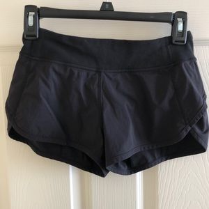 Ivivva lululemon black shorts, girls size 12